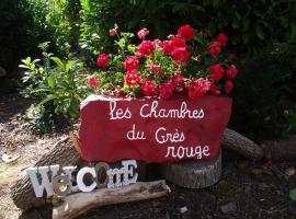 chambres du grès rouge de Beauval、Beauvalのホテル