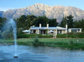 La Cabriere Country House – gospodarstwo wiejskie w mieście Franschhoek