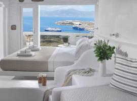 Crystal Suites, hotell i Mykonos stad