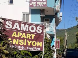 Samos Apart Pension, íbúðahótel í Güzelçamlı