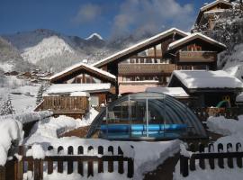 Résidence Les Edelweiss, hotel di Champagny-en-Vanoise