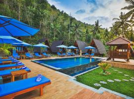 Mahaloka Valley Nusa Penida, hotell sihtkohas Nusa Penida huviväärsuse Angel's Billabong lähedal