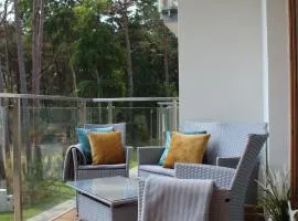 Apartament Mariva B110 z balkonem - Pobierowo - przy samym morzu - obiekt Euronia