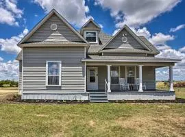 Decatur Farmhouse Getaway with Deck and Backyard