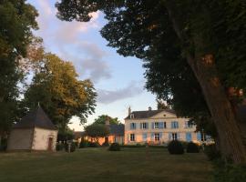 Château de Pintray, bed & breakfast kohteessa Lussault-sur-Loire