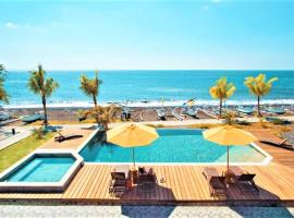 Hi Blue Bali Melasti Resort、カランガスムのファミリーホテル