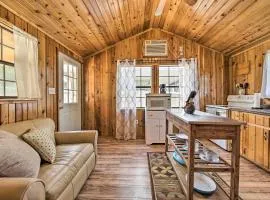 Couples Cabin with Luxury Deck, 1 Mi to Canyon Lake!