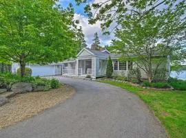 Lovely Waterfront Owls Head Home with Own Beach