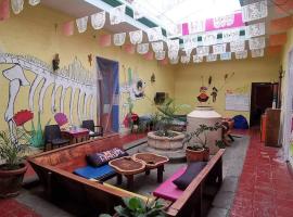 Iguana Hostel Oaxaca，瓦哈卡德華雷斯的青年旅館