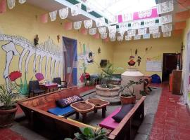 Iguana Hostel Oaxaca、オアハカのホステル