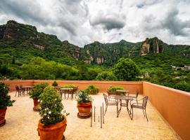 La Pirámide del Tepozteco, hotell sihtkohas Tepoztlán