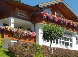Gästehaus Büchele, podeželska hiša v mestu Hirschegg