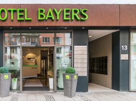 Hotel Bayer's, hotel u četvrti 'Ludwigsvorstadt' u Münchenu