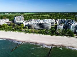 Seaside Park apartamenty prywatne z widokiem na morze, esteetön hotelli kohteessa Kołobrzeg