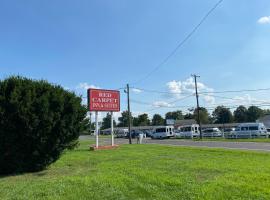 Red Carpet Inn & Suites Wrightstown, hotell  lennujaama McGuire Air Force Base - WRI lähedal