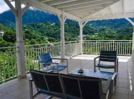 Le Colibri Vert, parkolóval rendelkező hotel Le Morne-Vert városában