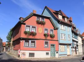 Haus zum kleinen Helm, hotel que aceita animais de estimação em Erfurt