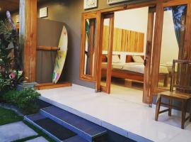 Harris surf villa, пляжный отель в городе Пулукан
