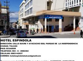 Hotel Espindola, hotel v destinaci Tulcán