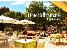 Hotel Miramare Et De La Ville, hotell nära Federico Fellinis internationella flygplats - RMI, Rimini