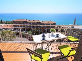 Carmen Seaview & Beach - Apartment, hotell nära Montgats strand, Montgat