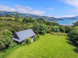 Tranquil Family Retreat – domek wiejski w mieście Akaroa