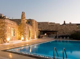 Villa Boufla, hotell i Agios Ioannis, Mykonos