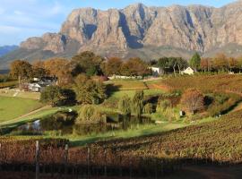 Alluvia Boutique Winery & Luxury Accommodation, hotel v destinácii Stellenbosch