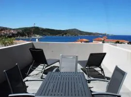 Appartement avec grande terrasse vue sur mer