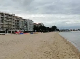 T2 1ère ligne loggia vue mer 180 ° parking