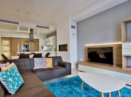 Bright & Spacious 3 Bedroom Apartment in Mellieha、メーリッハのホテル