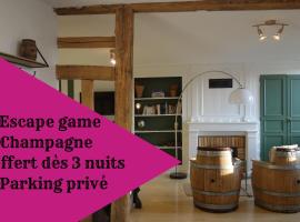 Escapade en Champagne, hotell i Pont-Sainte-Marie