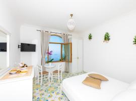 La Borragine Rooms, yöpymispaikka Positanossa