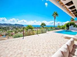 Suerte - sea view villa with private pool in Moraira