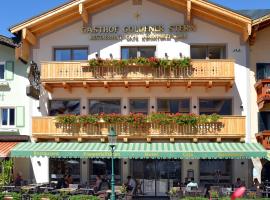 Hotel Goldener Stern, hotel with parking in Abtenau