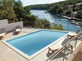 Luxury villa Lovely maiden near Vela Luka, pool