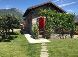 La casetta di Biancaneve Valtellina e lago di Como, hotel barato en Dubino