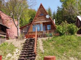 Noclegi Domki NIEDŹWIEDZIA GÓRKA, cabin in Czarna