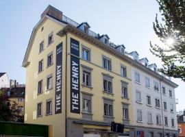 The Henry Self Check-In Guesthouse, hotell i Zürich