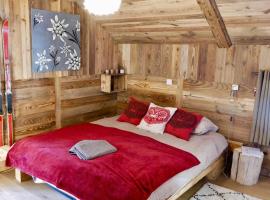 chalet coup de coeur+véhicule 4*4 ; 9 places à dispo, hotell i La Clusaz