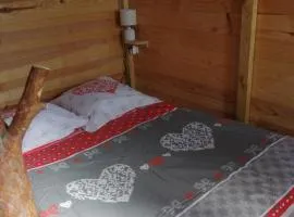 patrice et chrstel Cabane en bois