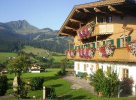 Vorderstockerhof, bændagisting í Sankt Johann in Tirol