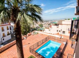 Apartamento con unas maravillosas vistas a Granada、グラナダのプール付きホテル
