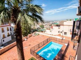 Apartamento con unas maravillosas vistas a Granada, hotel com piscina em Granada