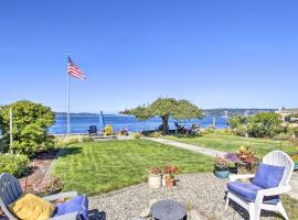 Ideally Located Waterfront Home - Puget Sound View, boende vid stranden i University Place
