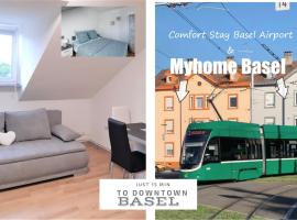 MyHome Basel 3B44: Saint-Louis şehrinde bir aile oteli