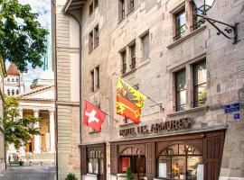 Hôtel Les Armures, hotel i Genève