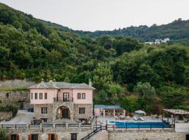 Elysian Luxury Villa Pelion、ツァガラダのビーチ周辺のバケーションレンタル