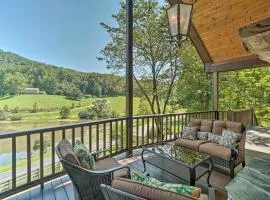 Lavish Hayesville Cabin with Deck and Mountain Views!