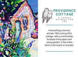 Providence Cottage a Sussex boutique retreat for two, hótel í Angmering